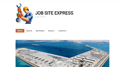 Desktop Screenshot of jobsiteexpress.com